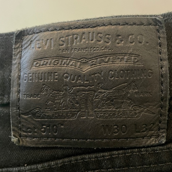 Women’s Black Levi’s Skinny Jeans - 30x32 - Picture 3 of 4